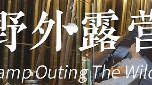 在竹林露营也太惬意了 #露营 #竹林