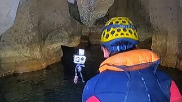 #探索地球 别嫌弃视频短，我们开了几百公里去的，结果水潭后面没洞道，哪能咋办呢？#洞穴探险 #户外探