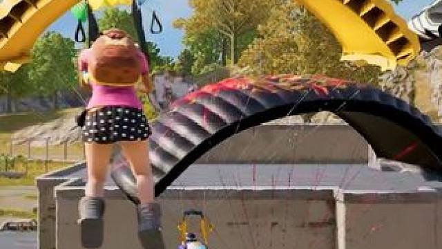 撒把米在键盘上，鸡都比你会玩#绝地求生 #ROLL #2024鸡斯卡星火计划