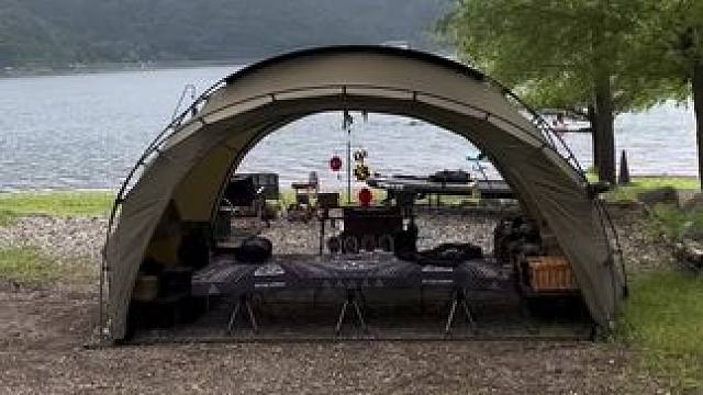 湖畔露营 #露营报告