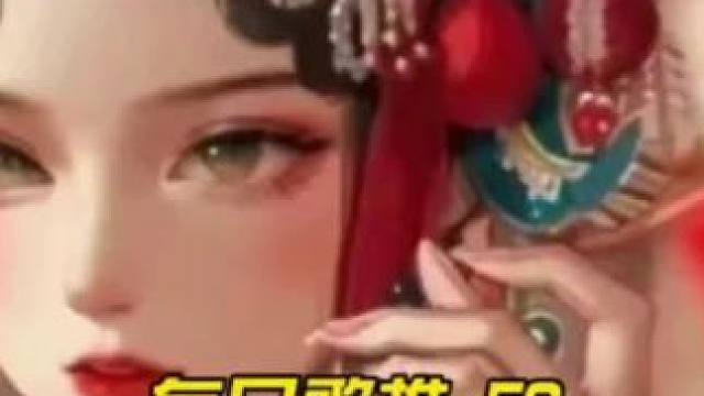 初看不解戏中意，再看已成台上人
#难却#戏腔古风#古风歌曲