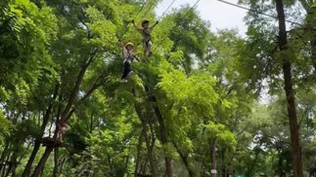 #丛林穿越 #周边游 #户外活动 #亲子户外活动