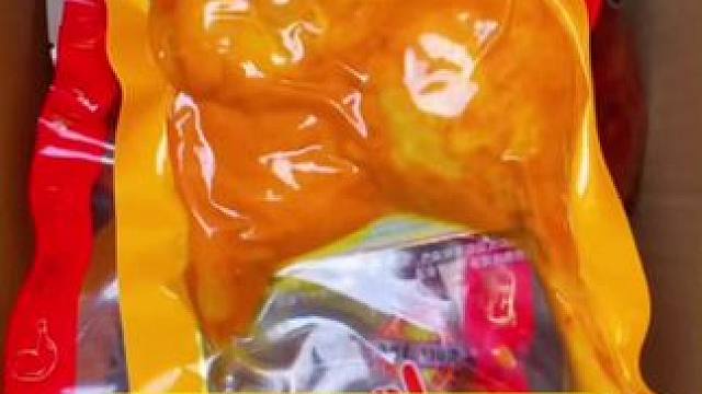 乡巴佬大鸭腿#零食推荐 #开袋即食 #鸭货美食