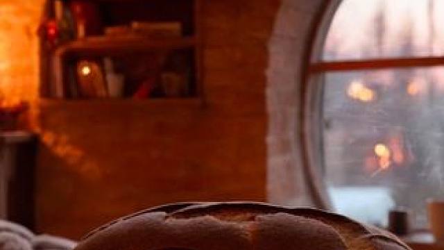 傍晚时刮起暴风雪，准备好热茶和食物，就这样放松休息吧！ #白噪音 #助眠视频 #解压助眠