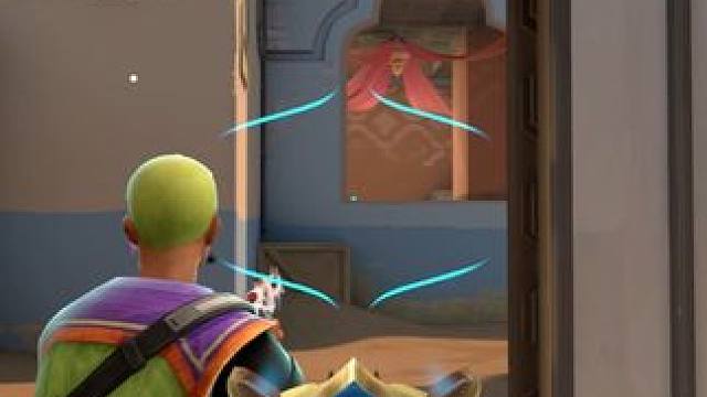 最近好多没录 还有一次穿模的 #无畏契约