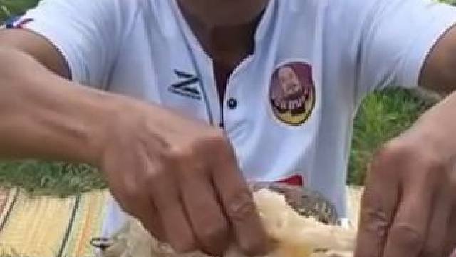 老丈人带班，牛蹄筋自由，真的是太有食欲了 #户外美食 #咀嚼音 #咀嚼音解压 #我要上热门 #太好吃