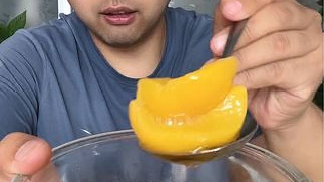 #揭秘 #试吃 #黄桃罐头 #超便宜超划算 #水果罐头