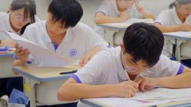 “不负青春，不负梦想，预祝大家都能取得好成绩。“#期末考试 #高中 #南安本真高级中学