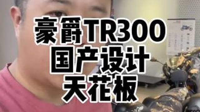 希望国产摩托车厂家能能够设计出更多的好车#摩托车 #tr300 #豪爵tr300