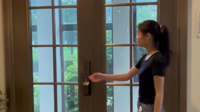 未来高端入户门#系统门 #苏州 #别墅门 #中宝天一铜门 #TINNO帝诺系统入户门