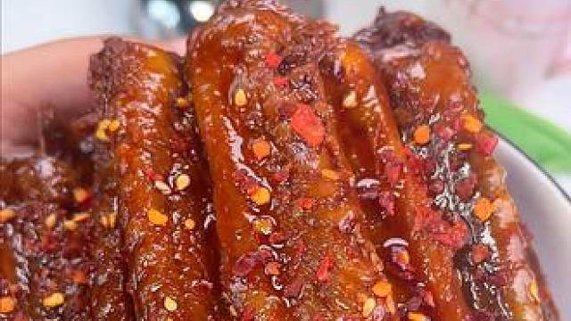 #鸭翅 肉质紧实有嚼劲的#零食推荐 #追剧小零食