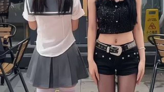 #这谁顶得住啊 #你要怎么抵抗我 #甜美女孩 #夏天的味道 #路人视角