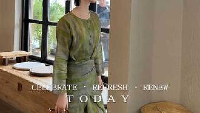 夏日里的一抹绿#ootd穿搭 #新品上新 #高级感 #搭配分享