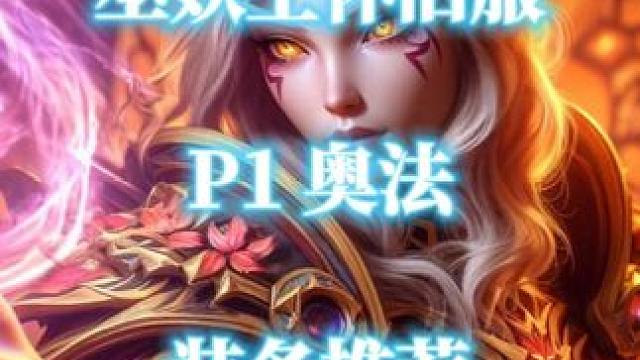 P1奥法各部位归乡纹章装备推荐 魔兽世界巫妖王怀旧服 #归乡纹章  #魔兽世界怀旧服  #巫妖王之怒