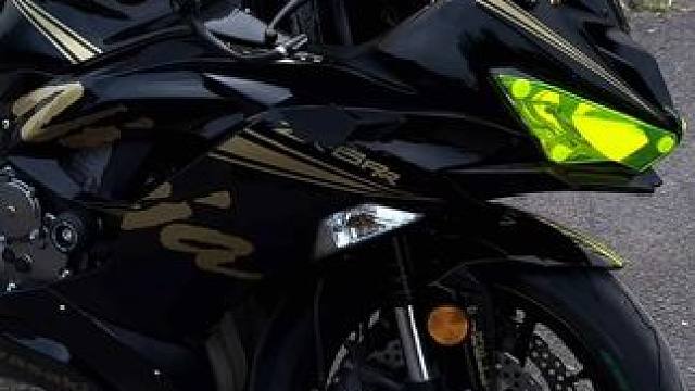 如果与你同行 下雨也是好天气 #机车 #zx6r #带着影石骑摩托 #第一视角