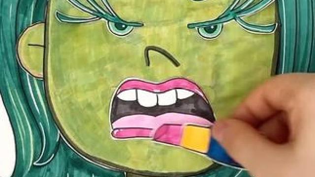 外国小姐姐沉浸式给纸化妆 #沉浸式 #助眠解压 #声控解压 #解压 #极度舒适