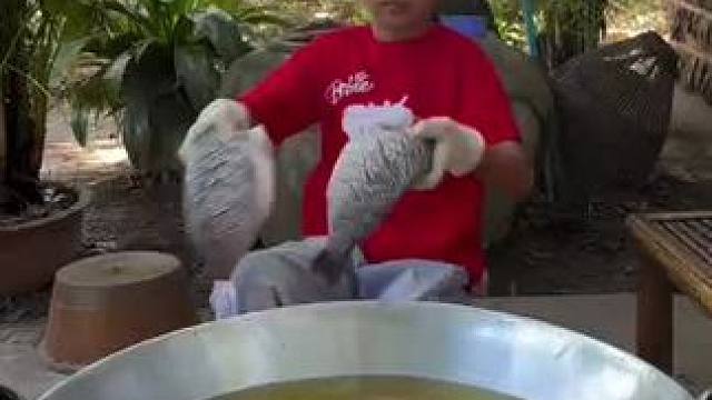 东南亚乡村美食 #农村生活 #我的乡村生活 #农村美食 #原始美味