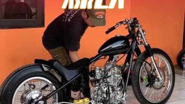 兄弟们！香帅150chopper！改装赛！我要不要出手！ #chopper #chopperlife