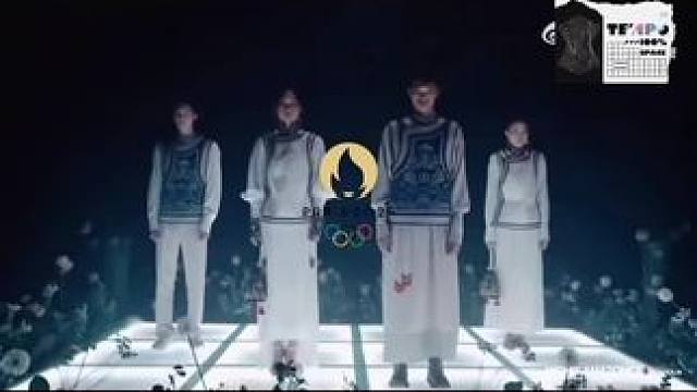 #巴黎奥运会  #蒙古奥运代表团礼服 设计真的绝了！ #奥运倒计时9天