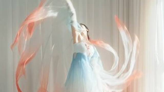 愿我如星君如月#即兴 #古典舞 #星月落