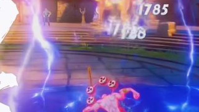 百星狙击手艾尼路对战御田和青雷。#航海王热血航线