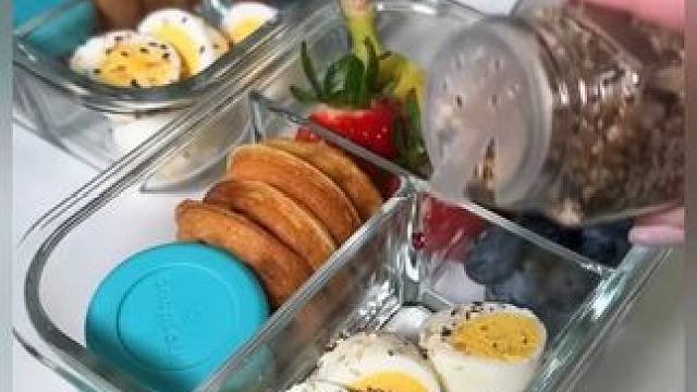 沉浸式备餐饭盒｜精致宝妈沉浸式准备早餐和午餐饭盒vlog～✨ 
#我的便当不将就 #早餐饭盒 #午餐