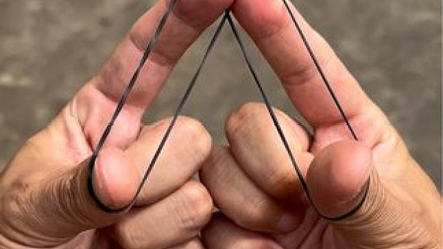 橡皮筋归一教学 #魔术教学