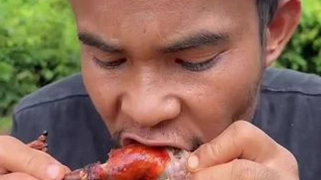 烤鸡 #东南亚矮子