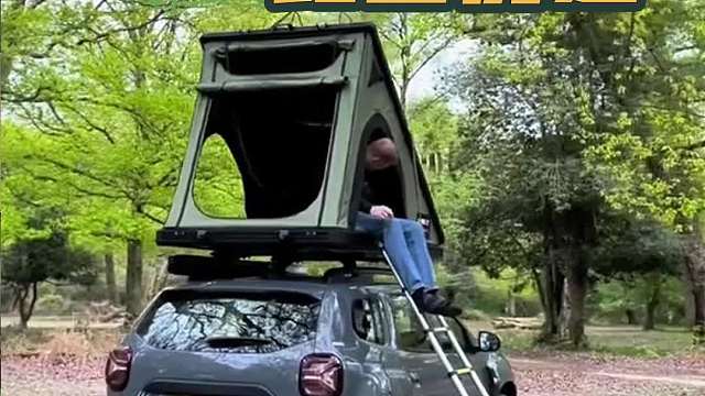 8.9上海房车展：液压式升顶帐篷，轻松开合，太喜欢了！