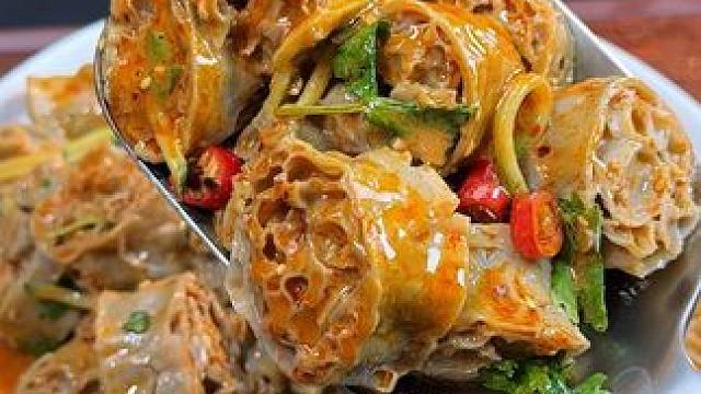 天热没胃口，可以试试这个比凉皮还要好吃的麻辣面藕，一口爆汁，特别的好吃#吸汁面藕