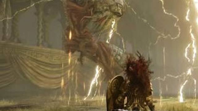 #艾尔登法环 #黄金树幽影 神兽舞狮 第二次就直接过了，是因为我来晚了吗？（已经上了一些庇护了）
不