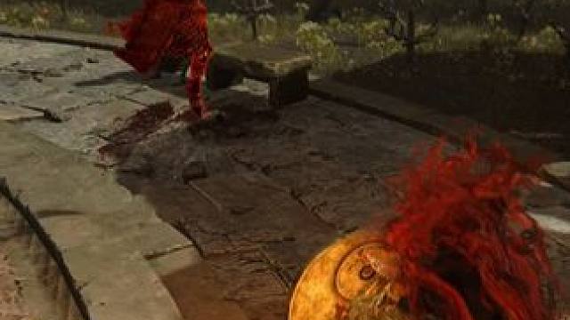 #艾尔登法环 #黄金树幽影 火焰骑士 昆兰 简简单单一个入侵送装备的 #艾尔登法环  #黄金树幽影 