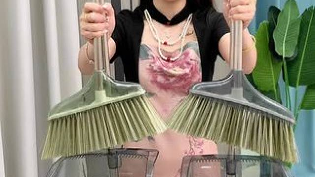 #扫把  #扫把簸箕套装 #家务好帮手  #结实耐用  #超便宜超划算