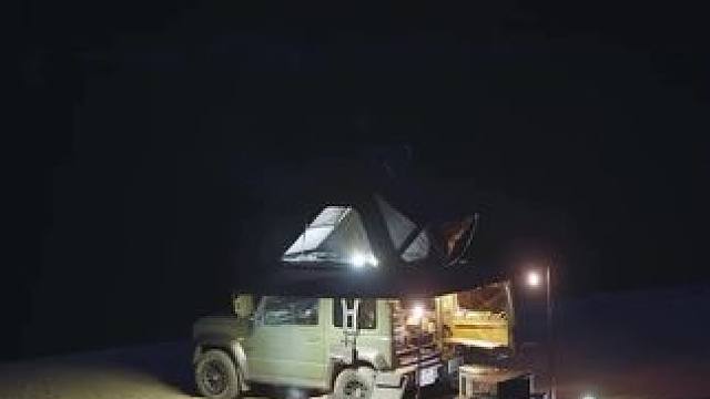 露营夜晚 #露营报告