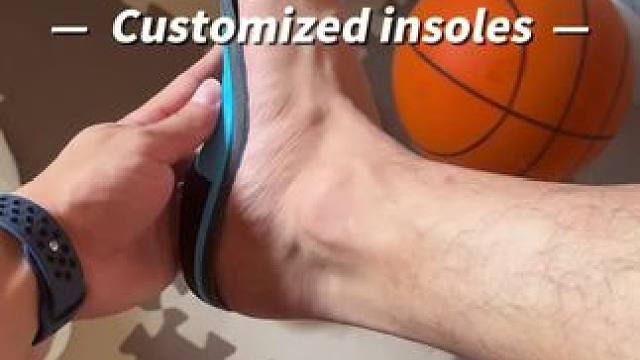 为什么职业球员得定制鞋垫。#弹力鞋垫#运动鞋垫 #定制鞋垫