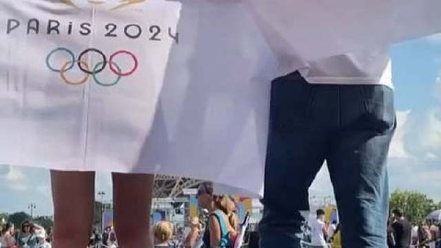 巴黎奥林匹克运动会开幕式倒计时，为中国健儿加油。