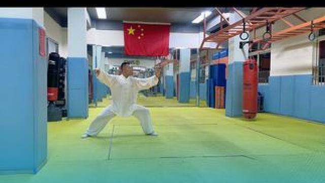 生活有趣，今天很好！层层推进，节节贯穿，用内心的专注展现真正的太极智慧与力量。 #太极拳 #太极养生