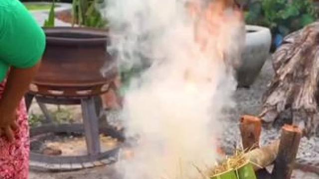 竹筒羊排 #农村生活 #我的乡村生活 #农村美食 #山居生活