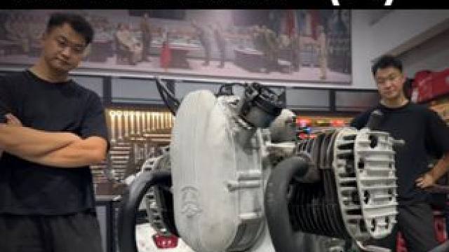 用7分45秒，咱俩一起修复1982年的长江750发动机