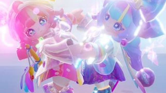 想见的人，在元梦遇见~ #元梦之星#元梦之星甜心乐园赛季#童话镇#童话镇慢动作#氛围