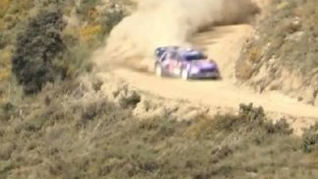 “飞驰人生”照进现实，宛如移动的烟雾弹#wrc拉力赛