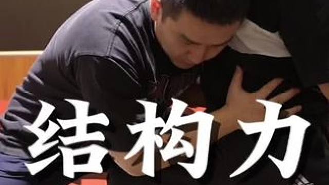 结构力 神奇的下盘结构力#武术 #太极 #传武 #内家拳 #功夫