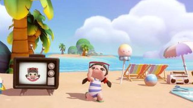 屏住呼吸别眨眼，一键环游云鲸岛 这个转场终于轮到我来拍了#梦想家园手游 #泡泡玛特 #泡泡玛特梦想家