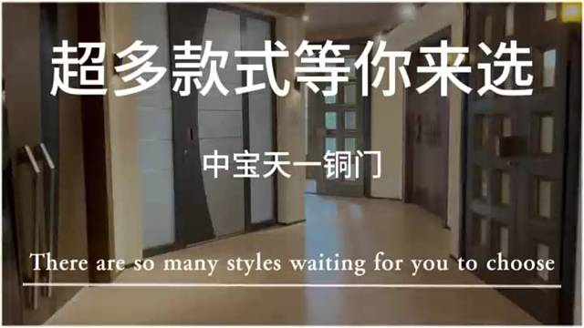 #系统门 #苏州 #别墅门 #中宝天一铜门