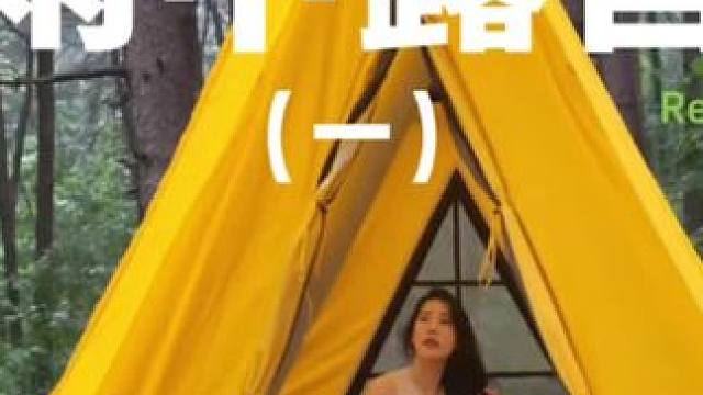 雨中露营（一）#露营⛺ #户外露营 #助眠 #一个人的露营时光 #萌宠