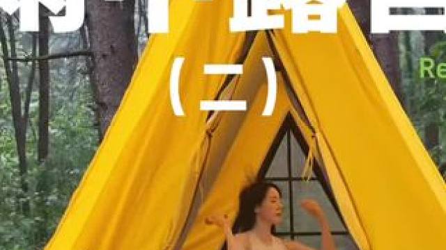 雨中露营（二）#露营⛺ #户外露营 #助眠 #一个人的露营时光 #萌宠