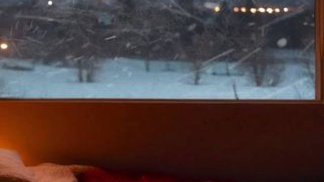 住在暴风雪夜的村庄小屋吧，这里有呼啸风雪，伴你入睡 #白噪音 #助眠视频 #解压助眠