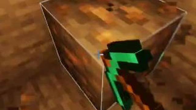 当你下完矿见到朋友建的房子时 #我的世界