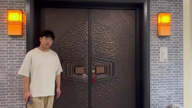 不能停更本不能停#上海#中宝天一铜门#TINNO帝诺系统入户门#别墅门#入户门