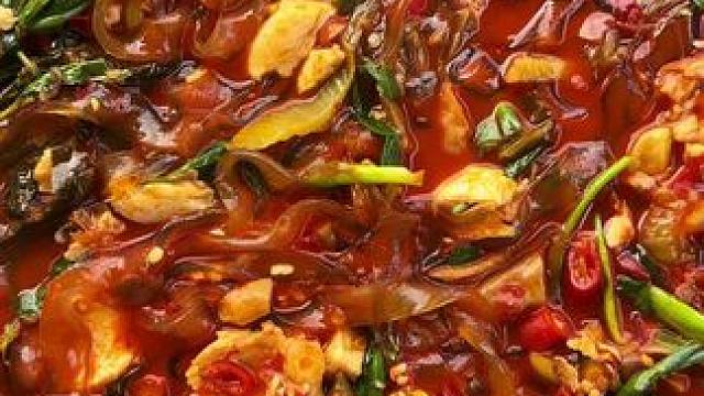 #酸菜鱼#粉条#地方特色美食 #双凤#农村美食